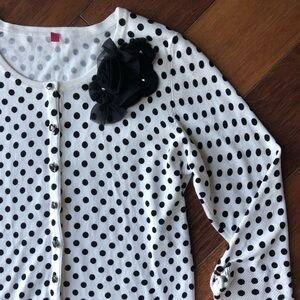 Women’s Polka Dot Cardigan
